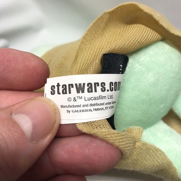Star Wars Mandalorian Grogu Baby Yoda Plush Stuffed Animal Toy 7" NEW w/ Tag - Picture 9 of 14